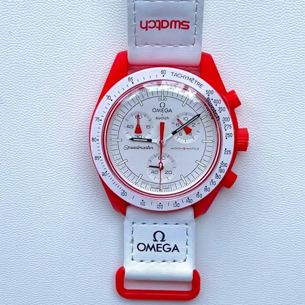 Swatch Omega Moonswatch Mission to The Mars Watch